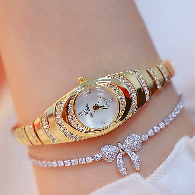 Ladies Golden Watch