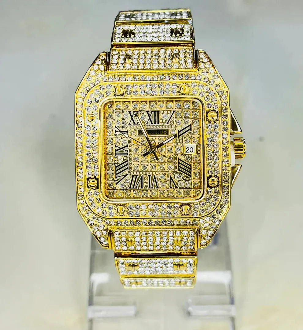 Women Golden Watch