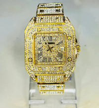 Women Golden Watch