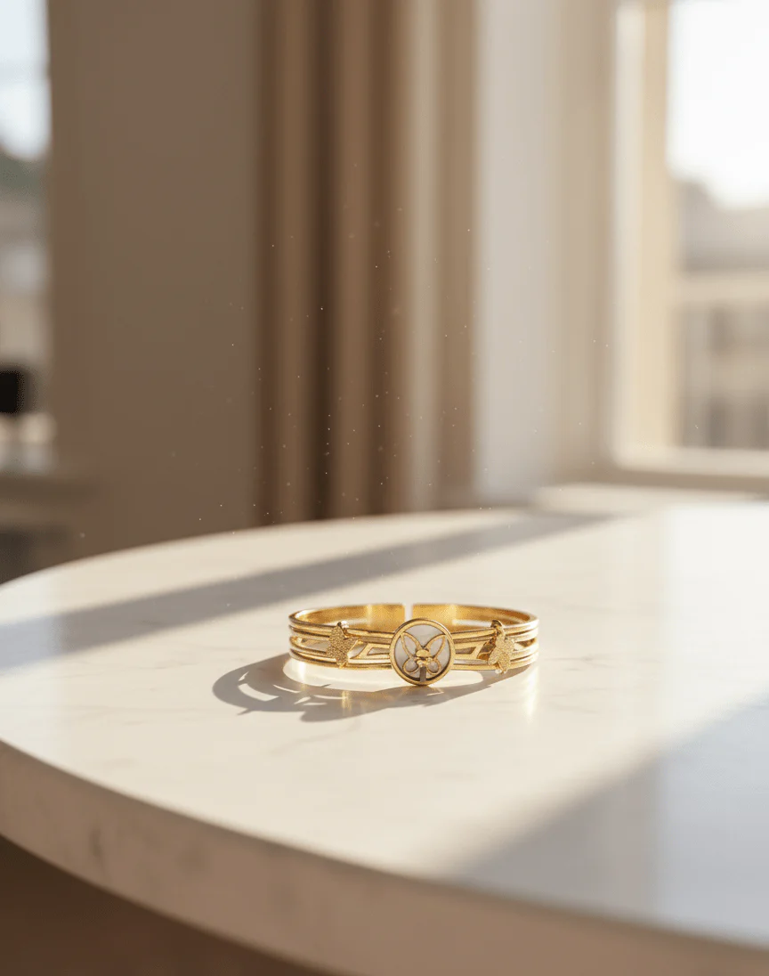Royal Wing Butterfly Bangle