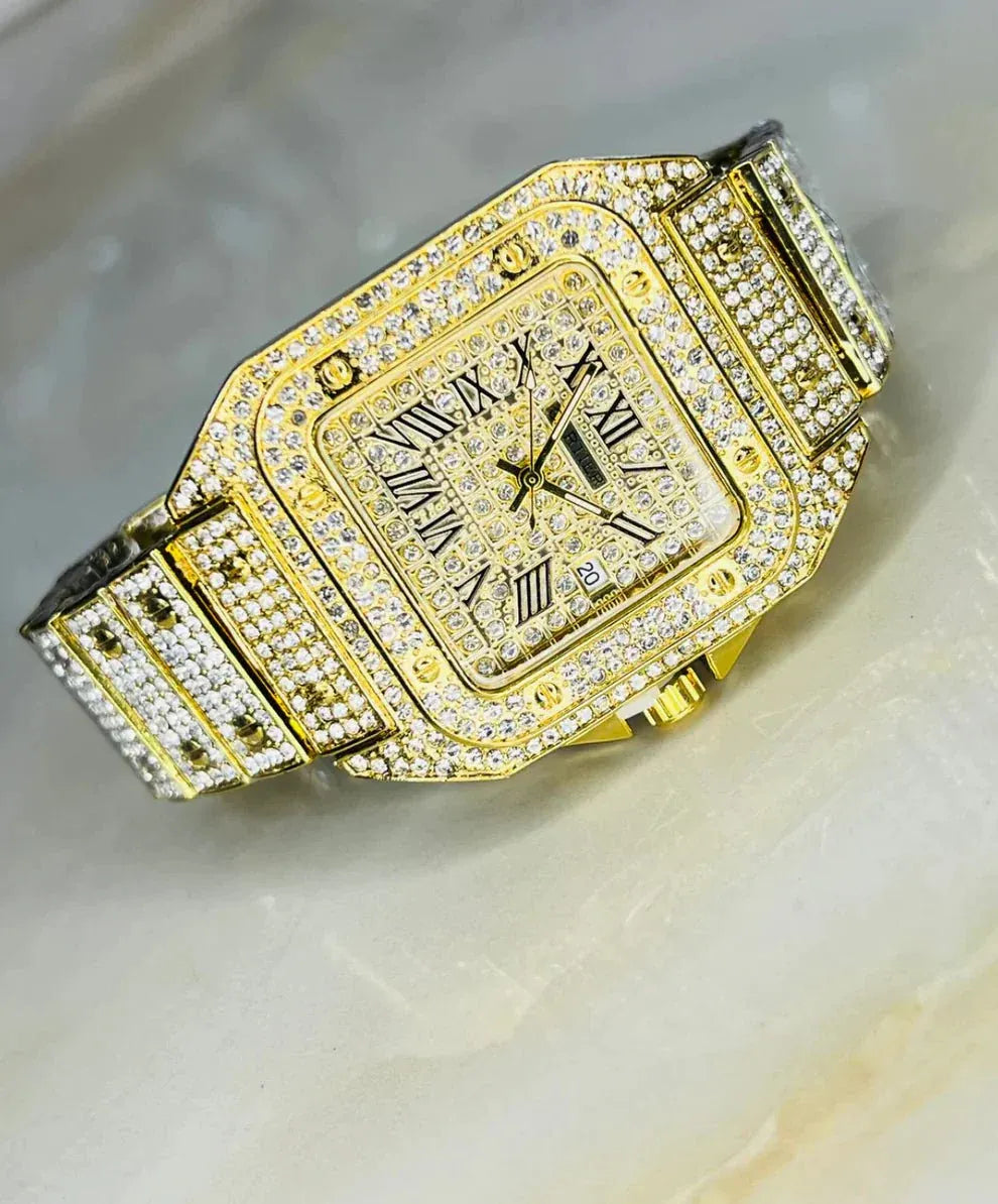 Women Golden Watch