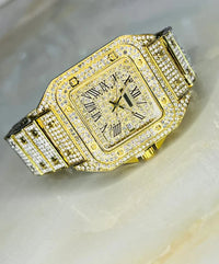 Women Golden Watch