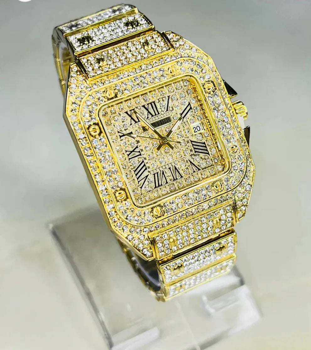 Women Golden Watch