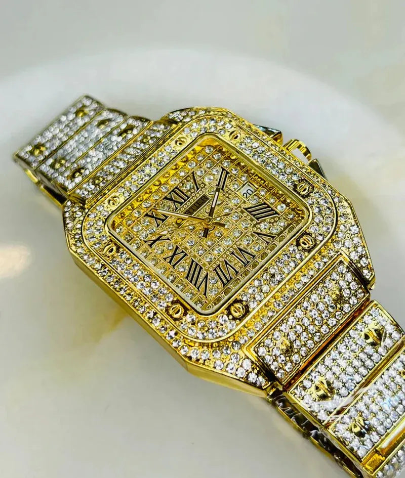 Women Golden Watch