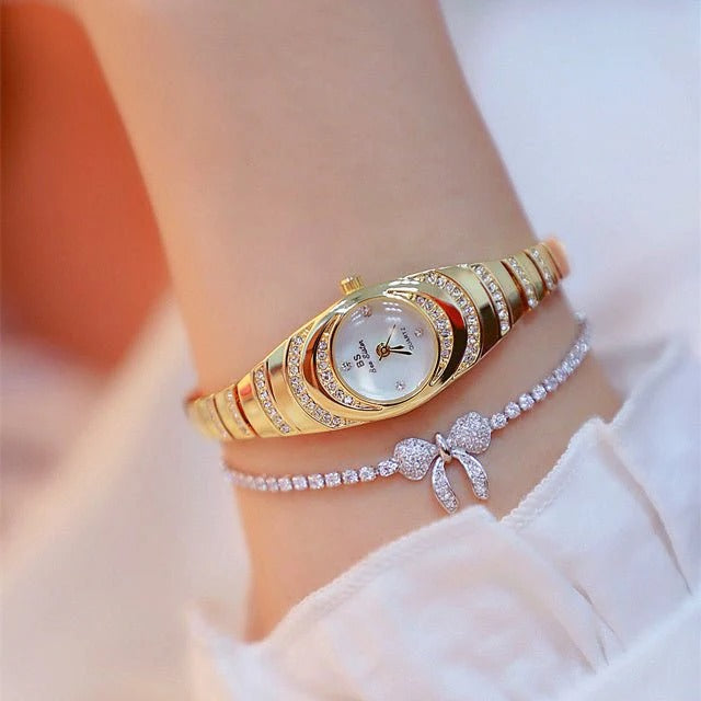 Ladies Golden Watch